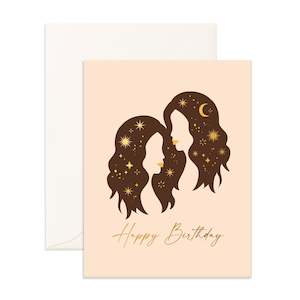 Zodiac: Gemini Greeting Card