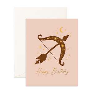 Zodiac: Sagittarius Greeting Card