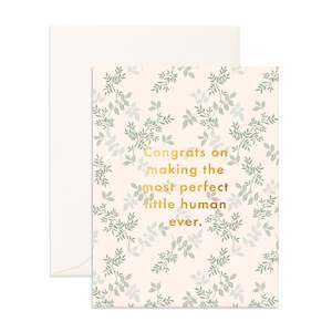 Perfect Human Cypress Greeting Card