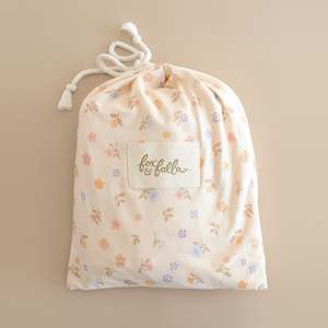 Still Life: Meadow Organic Fitted Cot Sheet