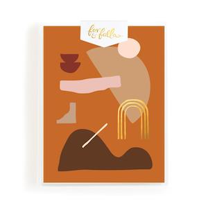 Ginger Composition Greeting Card Boxed Set