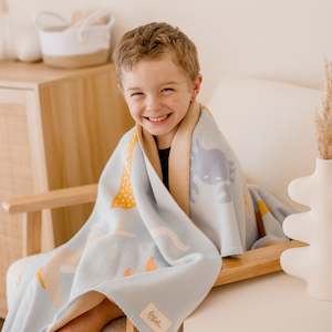 Easter: Ocean Creatures Blanket - PRE-ORDER (ARRIVING MAY)