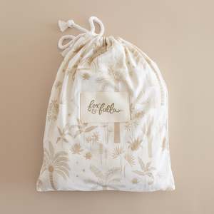 Easter: Desert Palms Organic Fitted Cot Sheet