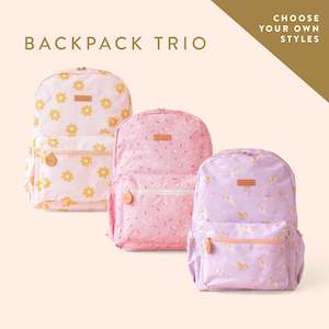Crushing On Lilac: Backpack Trio Bundle