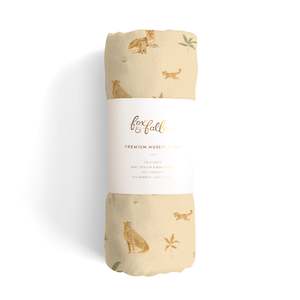 Little Leopards Organic Muslin Wrap Swaddle - SECONDS