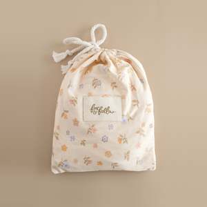 Meadow Organic Fitted Bassinet Sheet/Change Pad Cover - SECONDS