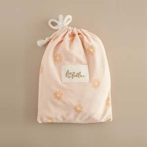 Daisy Chain Organic Fitted Bassinet Sheet/Change Pad Cover - SECONDS