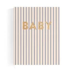 Under 75: Baby Book Breton Stripe - 3rd Edition - PRE-ORDER (NOVEMBER)