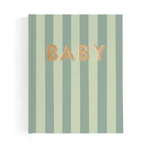 Broderie: Baby Book Sage Stripe - 3rd Edition