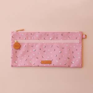 Crushing On Lilac: Dusty Roses Large Pencil Case - PRE-ORDER (APRIL)