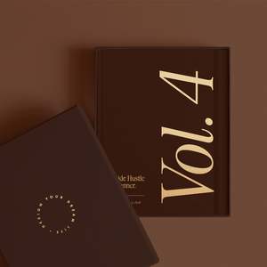 Side Hustle Planner Luxe Edition 4.0 - Chocolate - SECONDS
