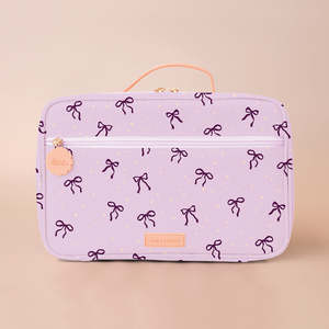 Violet Ribbons Large Lunch Bag - PRE-ORDER (OCTOBER)