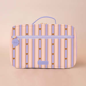 Gifts: Lilac Stripe Large Lunch Bag - PRE-ORDER (OCTOBER)