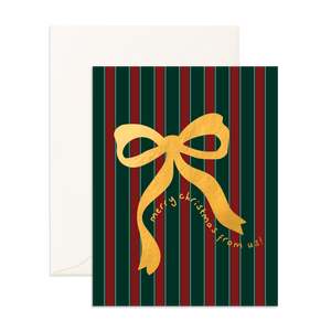 Gifts For Her: Christmas Big Bow Greeting Card - PRE-ORDER (SEPTEMBER)