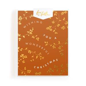 Wonderful Christmas Vines Greeting Card Boxed Set