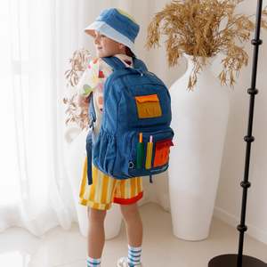 Gifts: Fox & Fallow x Das Ist Maurice Denim Pocket Junior Backpack - Medium 20L - PRE-ORDER (17 SEP)