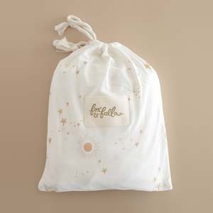 Sol: Constellation Organic Fitted Cot Sheet - SECONDS