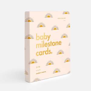Baby Milestone Cards: Baby Milestone Cards Boho - SECONDS