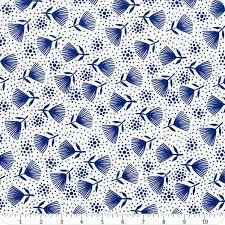 Flowerhouse 1930’s Daisy Navy Floral – by Debbie Beaves