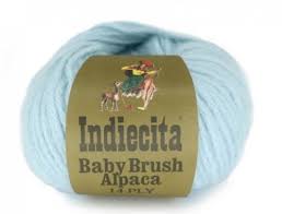 14 ply Yarn: Indiecita Baby Brush Alpaca 14ply