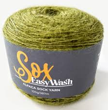 Alpaca Yarns Sox – Easy Wash Alpaca Sock Yarn 100g