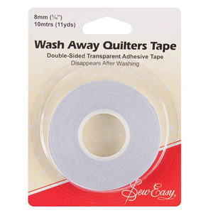 Adhesives: Sew Easy Quilters Wash-Away Tape 8mmx10M