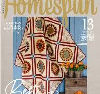 Books and Patterns: Homespun Quilting Magazine