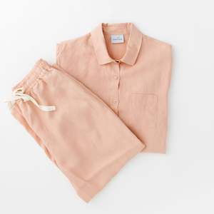 Peach Winter Pyjama Set