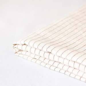 Tobacco Stripes Linen Sheets Set