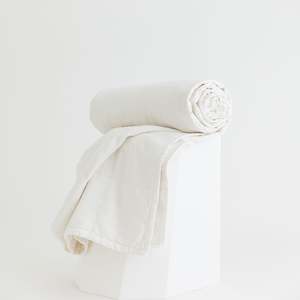 Pillowcases Quilts: Brilliant White Linen Quilt