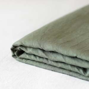 Flat Sheets: Cactus Linen Single Flat Sheet Sale
