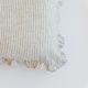 Ruffles Pillowcases in Olive Stripes
