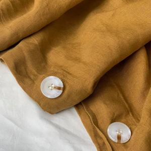 Duvets: Ginger Honey Linen Duvet