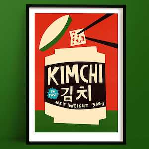 Kimchi Print | Art for Foodies