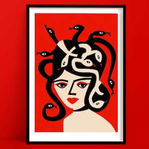 Medusa Print | Feminist Wall Art