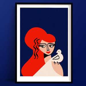 Aphrodite Print | Modern Goddess Wall Art