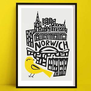 Norwich Print | UK City Art