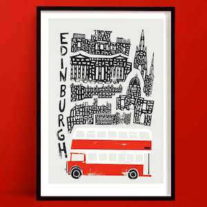 Edinburgh Print | Travel and Transport Wall Art