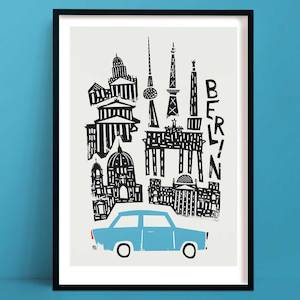 Berlin Print | Cityscape Wall Art