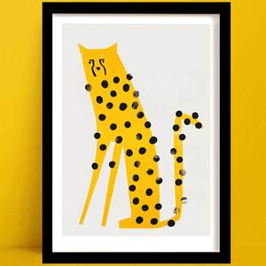 Nursery Prints: Cheetah Print | Animal Wall Art