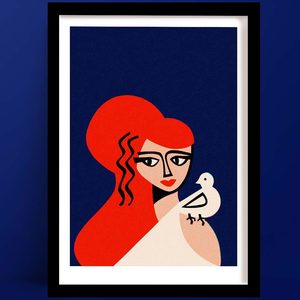 Aphrodite Print | Modern Goddess Wall Art