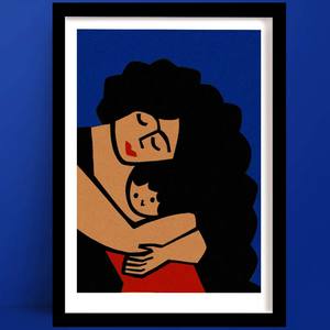 Wholesale Prints: Mother and Baby Print | Family Art