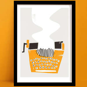 Wholesale Prints: Typewriter Print | Art for Writers And Authors