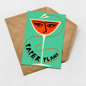 Paper Plane Card (Pack of 6)