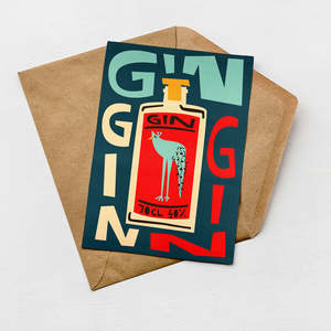 Cocktail Cards: Gin Card (Pack of 6)