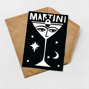 Martini Card (Pack of 6)