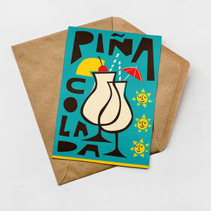 Piña Colada Card (Pack of 6)