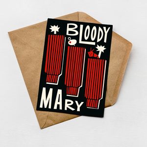 Bloody Mary Card (Pack of 6)