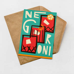Negroni Card (Pack of 6)