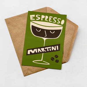 Espresso Martini Card (Pack of 6)